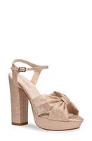 Touch Ups Sailor Ankle Strap Platform Sandal Champagne at Nordstrom,