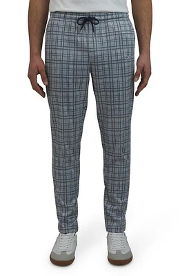 Ben Sherman Glen Plaid Track Pants Grey at Nordstrom,