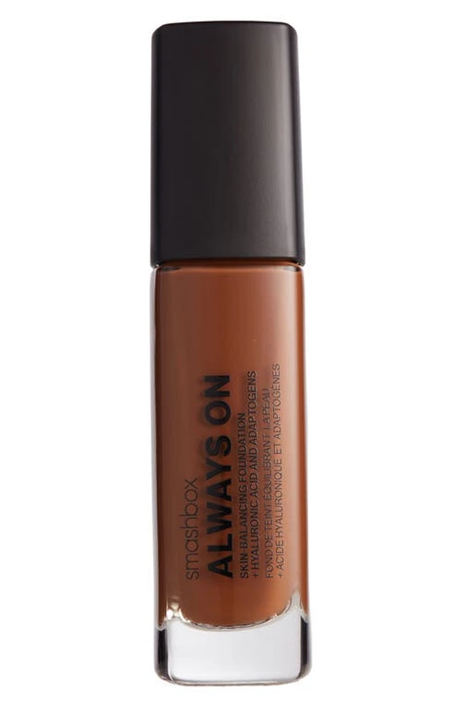 Smashbox Always On Skin-Balancing Foundation with Hyaluronic Acid & Adaptogens in D10N at Nordstrom