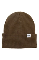 Druthers Organic Cotton Waffle Knit Beanie in Olive at Nordstrom