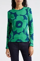 Marimekko Tulva Unikko Rib Long Sleeve T-Shirt at Nordstrom,