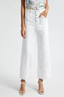 Cinq à Sept Benji Wide Leg Jeans at Nordstrom,