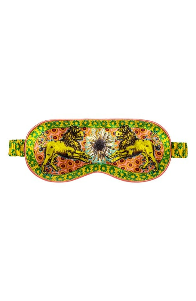 slip Pure Silk Zodiac Sleep Mask in Leo at Nordstrom