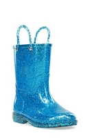 Western Chief Glitter Waterproof Rain Boot Turquoise at Nordstrom, M