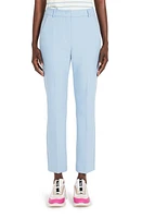 Weekend Max Mara Rana Stretch Canvas Straight Leg Pants Light Blue at Nordstrom,