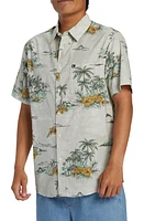 Quiksilver Apero Short Sleeve Button-Up Shirt at Nordstrom,