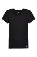 Polo Ralph Lauren Stretch Cotton T-Shirt Onyx at Nordstrom,