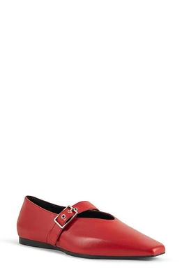 Vagabond Shoemakers Wioletta Mary Jane Flat in Bright Red at Nordstrom, Size 9Us