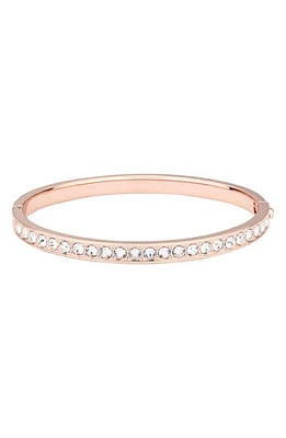 Ted Baker London Clemara Crystal Hinge Bangle Bracelet in Crystal/Rose Gold at Nordstrom