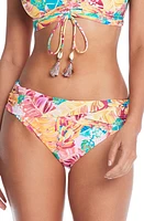 Rod Beattie Hipster Bikini Bottoms Pink Multi at Nordstrom,