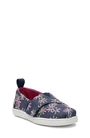 TOMS Kids' Alpargata Slip-On Sneaker Navy at Nordstrom