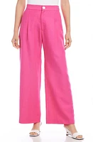 Karen Kane Wide Leg Pants Pink at Nordstrom