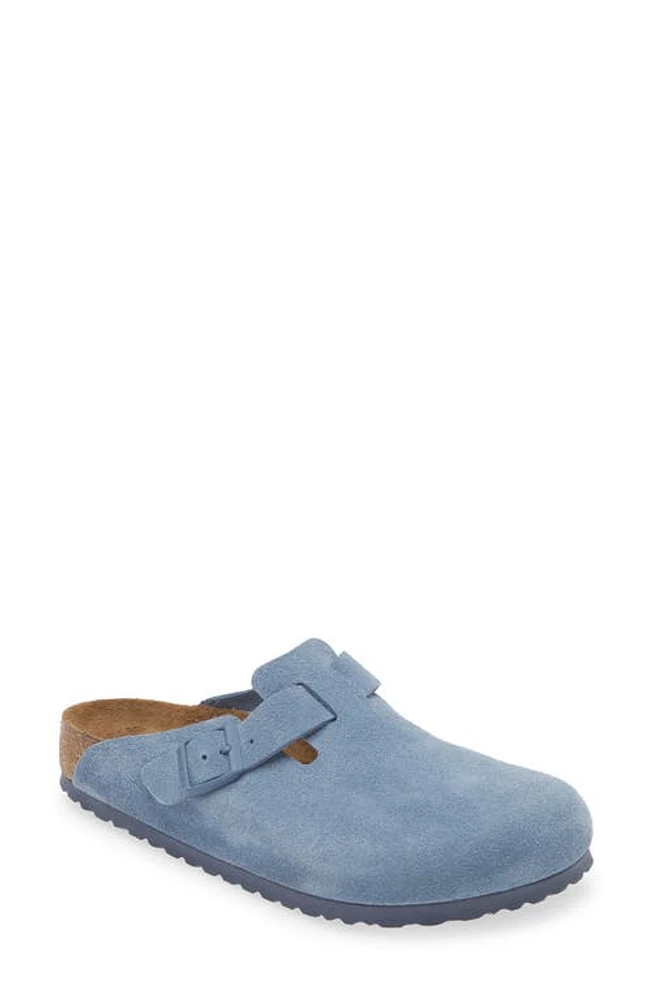 Birkenstock Boston Soft Clog Elemental Blue at Nordstrom,