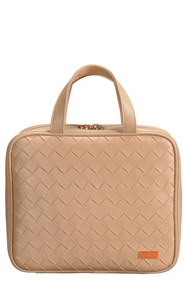 Stephanie Johnson Belize Toasted Almond Martha Large Briefcase Cosmetics Case at Nordstrom