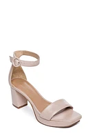 BERNARDO FOOTWEAR Carla Square Toed Ankle Strap Sandal at Nordstrom,