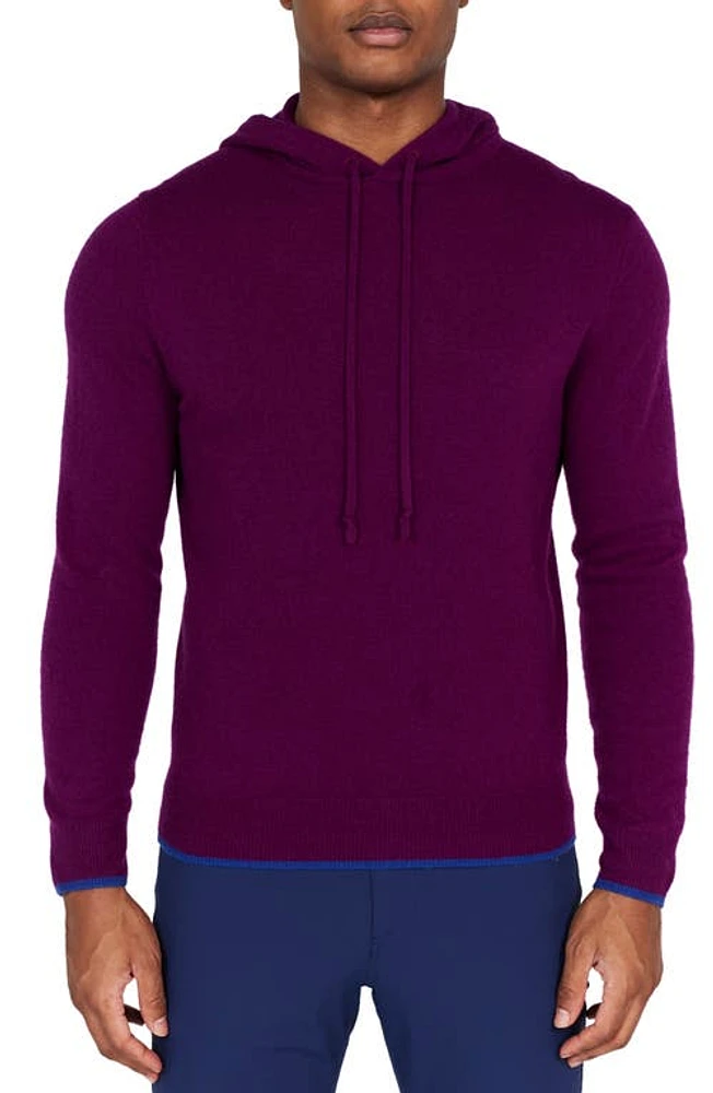 Redvanly Quincy Cashmere Golf Hoodie at Nordstrom,