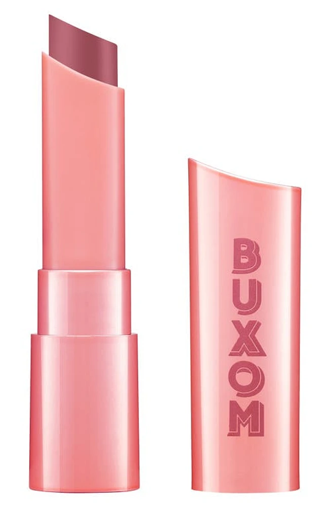 Buxom Dolly's Glam Getaway Full-On Satin Lipstick in Berry Crush at Nordstrom