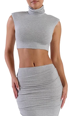 Naked Wardrobe Turtleneck Crop Tank at Nordstrom,