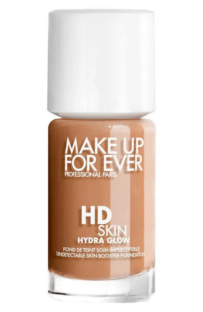 Make Up For Ever HD Skin Hydra Glow Skin Care Foundation with Hyaluronic Acid in 3N40 - Praline at Nordstrom