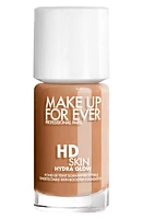 Make Up For Ever HD Skin Hydra Glow Skin Care Foundation with Hyaluronic Acid in 3N40 - Praline at Nordstrom