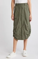 Wit & Wisdom Skyrise Pull-On Utility Skirt in Lily Pad at Nordstrom, Size X-Small