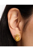 Kate Spade New York pineapple stud earrings in Yellow Gold at Nordstrom