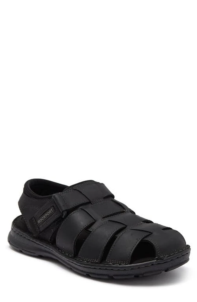 Rockport Darwyn Fishermen Sandal Black Lea Ii at Nordstrom,