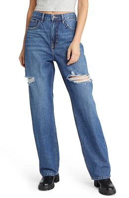 HIDDEN Jeans Ripped Baggy Nonstretch Medium Wash at Nordstrom,