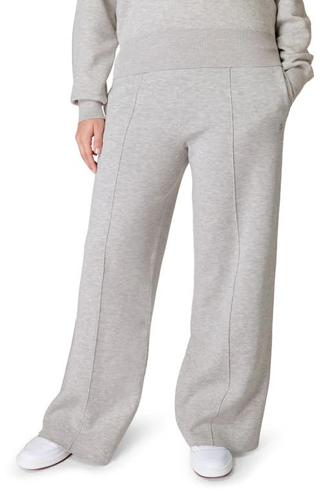 Sweaty Betty Timeless Track Pants Light Grey Marl at Nordstrom,