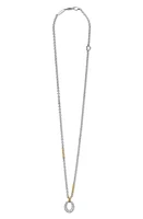 LAGOS Caviar Luxe Diamond Pavé Pendant Necklace in Gold at Nordstrom