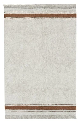 Lorena Canals Gastro Washable Cotton Blend Rug in Toffee at Nordstrom, Size Medium