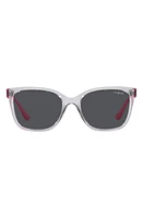 VOGUE 54mm Pillow Sunglasses in Transparent Grey at Nordstrom