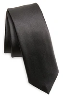 BOSS Silk Blend Tie in Medium Grey at Nordstrom