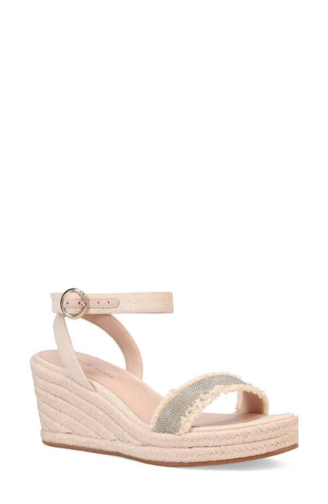 Pelle Moda Kitina Platform Wedge Sandal Natural at Nordstrom,