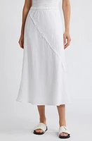 DKNY Linen Midi Skirt at Nordstrom,