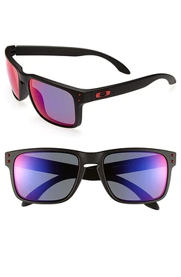 Oakley 'Holbrook' 55mm Sunglasses in Matte Black at Nordstrom