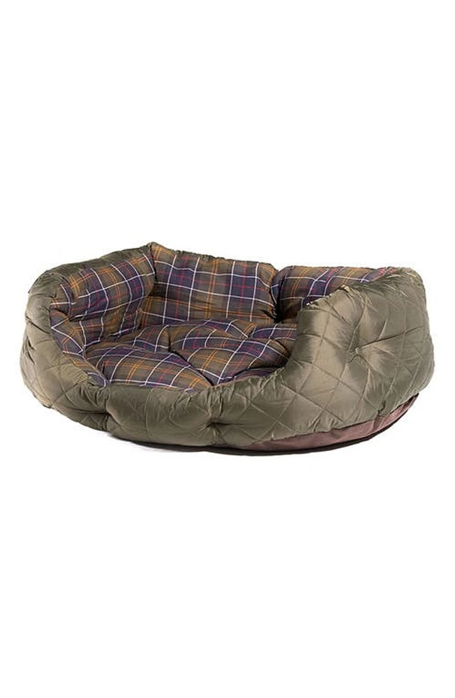 Barbour Quilted Dog Bed in Olive at Nordstrom