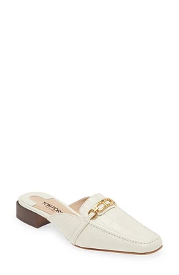 TOM FORD Whitney Loafer Mule Cream at Nordstrom,