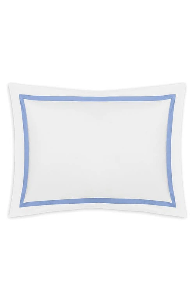 Matouk Lowell Pillow Sham in Azure at Nordstrom