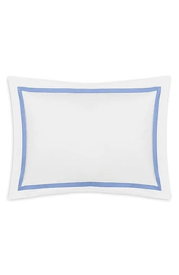 Matouk Lowell Pillow Sham in Azure at Nordstrom