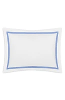 Matouk Lowell Pillow Sham in Azure at Nordstrom