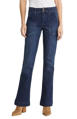 Wit & Wisdom 'Ab'Solution High Waist Flare Jeans Indigo at Nordstrom,