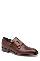 Johnston & Murphy COLLECTION Ellsworth Double Monk Strap Shoe Brown at Nordstrom,