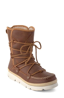 Manitobah Pacific Half Waterproof Winter Boot Oak at Nordstrom,