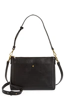 Madewell The Transport Shoulder Crossbody Bag in True Black at Nordstrom