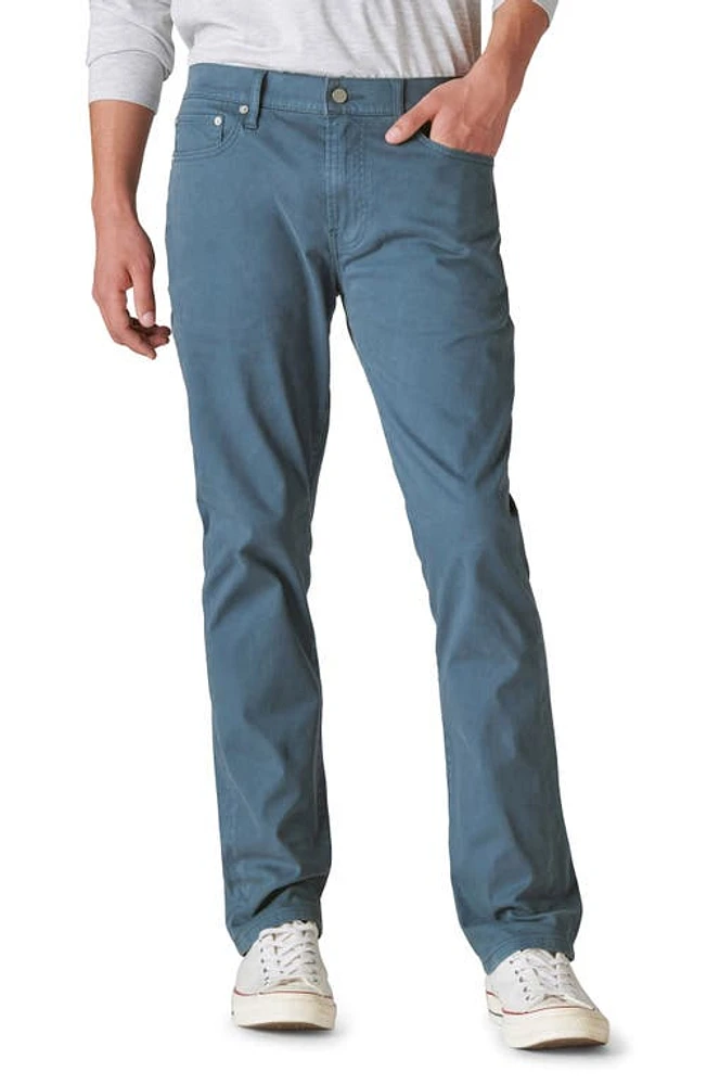 Lucky Brand 410 Athletic Stretch Cotton Five Pocket Pants Orion Blue at Nordstrom, X