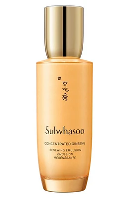 Sulwhasoo Concentrated Ginseng Renewing Emulsion at Nordstrom, Size 4.22 Oz