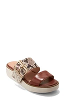 Cole Haan Original Grand Platform Sandal Sandollar Snake Print at Nordstrom,