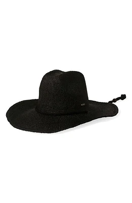 Brixton Austin Straw Cowboy Hat Black at Nordstrom,