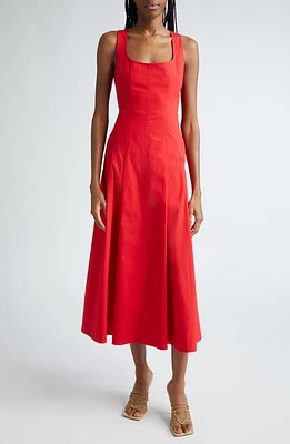 A. L.C. Isabel Fit & Flare Dress Rouge at Nordstrom,